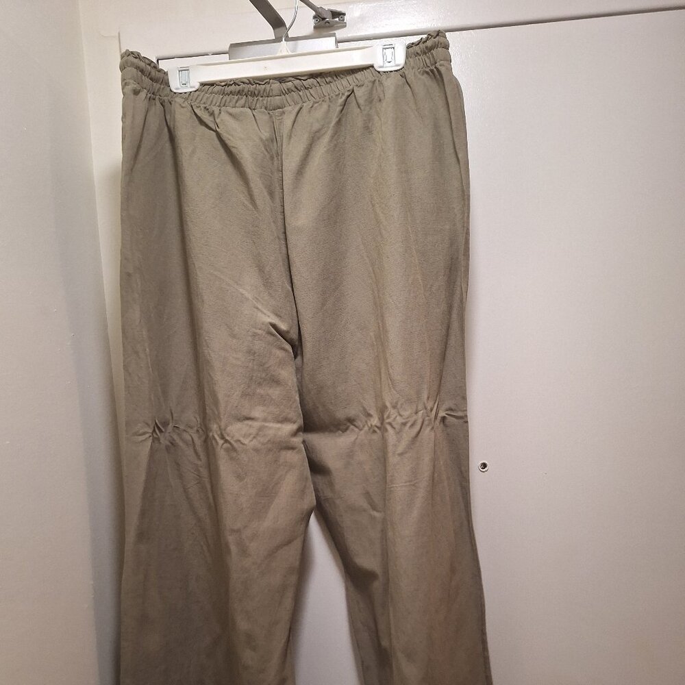 COTTON DRESS PANTS.